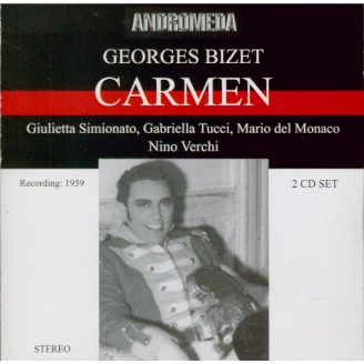 BIZET - Verchi - Carmen, opéra comique WD.31 Live Tokyo 19 - 02 - 1959, chanté en italien..